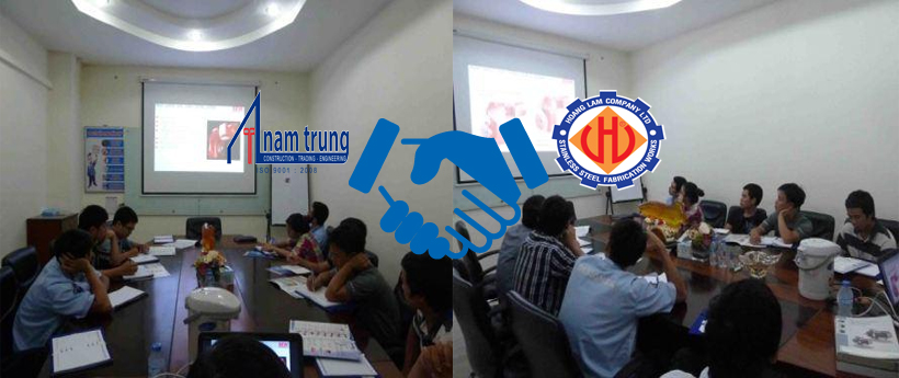 Nam Trung tổ chức Seminar trao đổi kinh nghiệm truyền động cùng với Công ty Hoàng Lâm